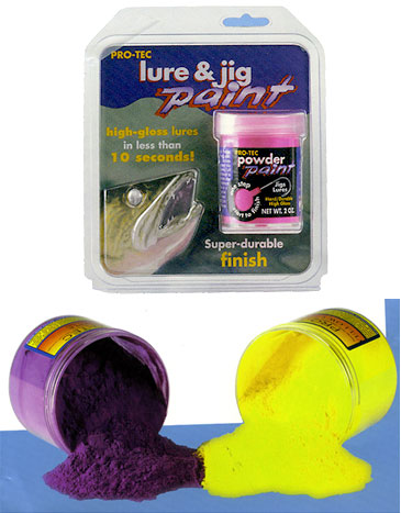 lure and jig powder paint