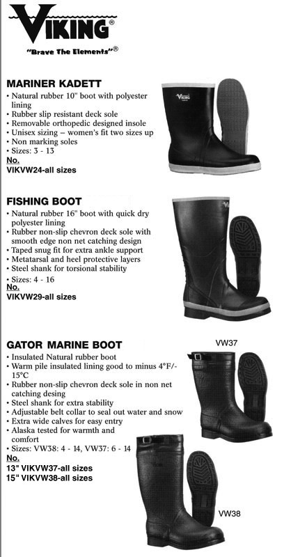 viking fishing boots