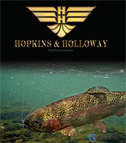 Hopkins and Holloway fly rod components catalog cover