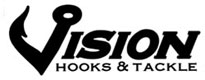 vision hooks and tackle logo