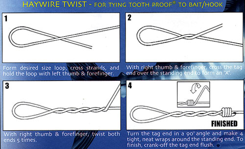 How to tie the Haywire Twist animated, illustrated and explained